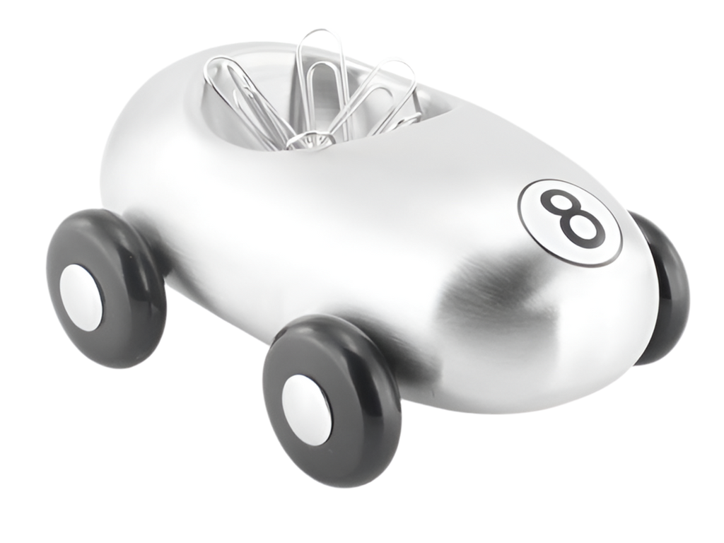 Aimant à trombones Voiture de Course Retro | Designproducten en originele cadeaus