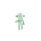 Ornament – ​​Hängende, lose Affenfigur „Die Legende“ – Polyresin – Mintgrün – 11 x 7 x 19 cm