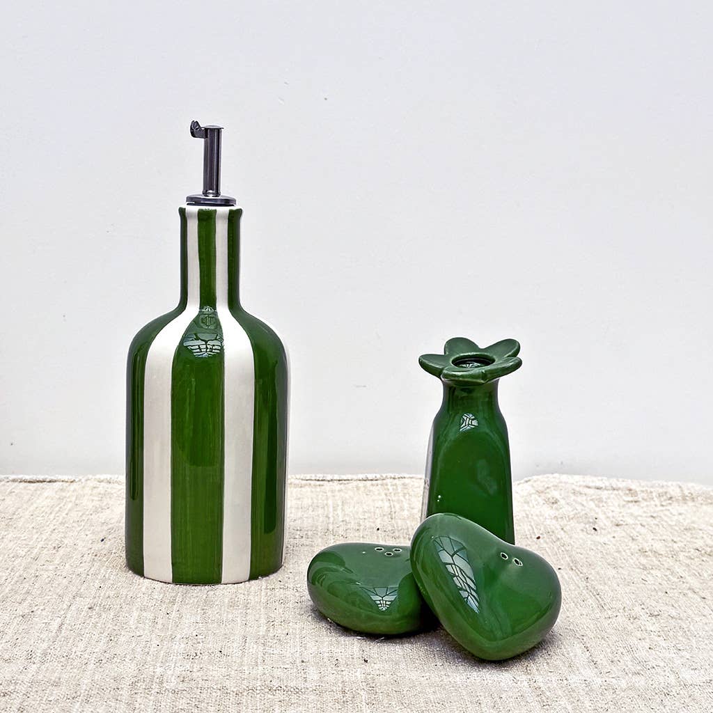 Sel et poivre Cœur vert