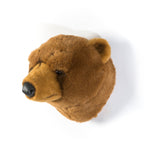 Décoration Murale Peluche Oliver l'ours brun - Wild & Soft