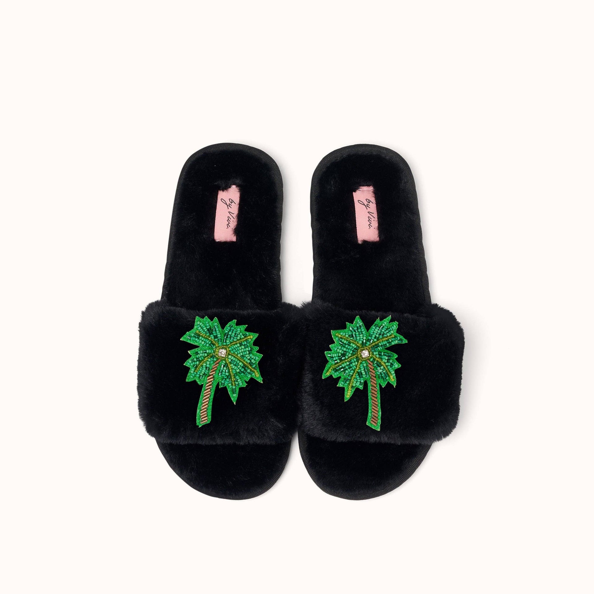 Paire de broches pour Chaussons - Palmier