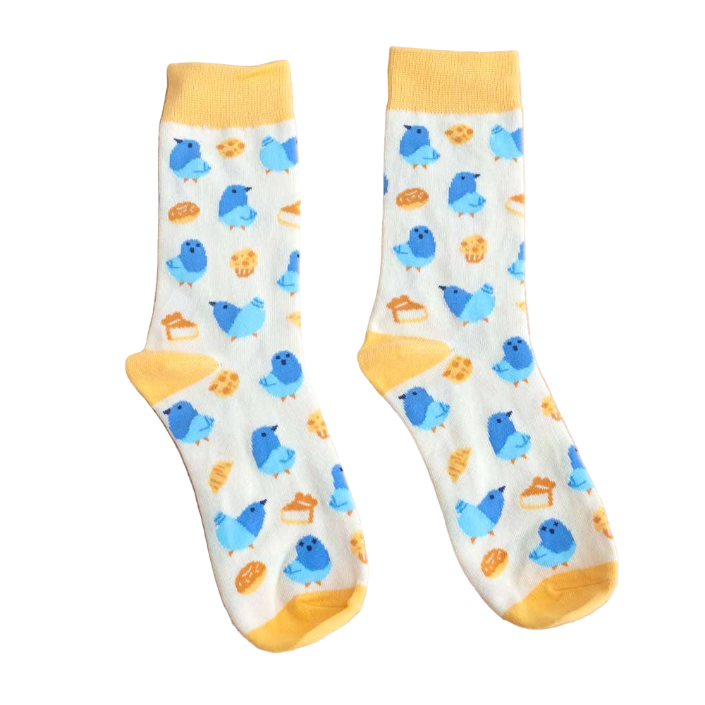 Chaussettes Pigeons et Pâtisseries | Design e regali originali