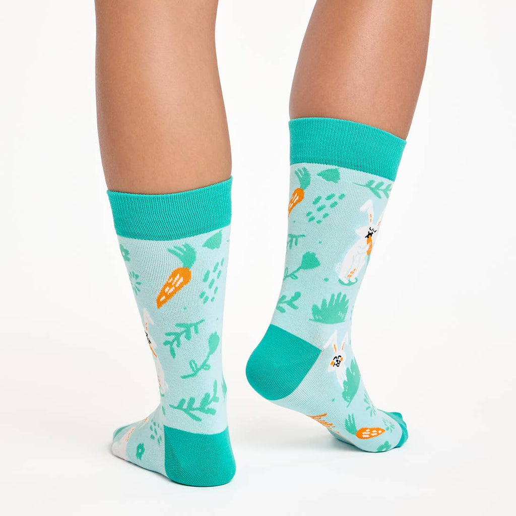 Socken Hasen und Karotten