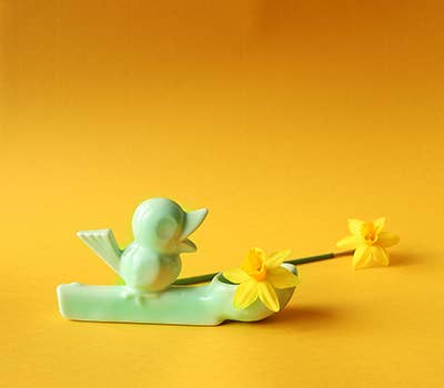 Oggetto regalo di design – Voleur de fleurs Bleu – Jasmin Djerzic – Bleu – vue 10