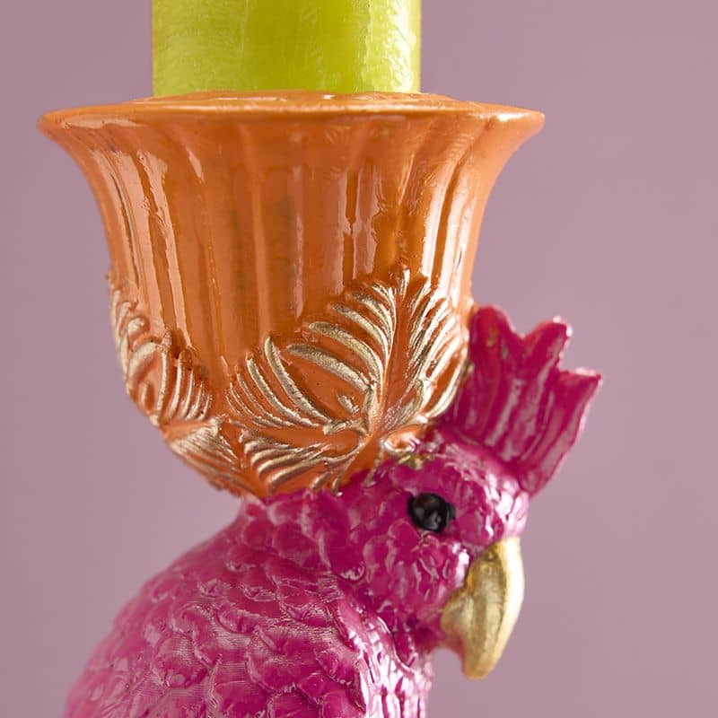 Oranger Elefantenleuchter