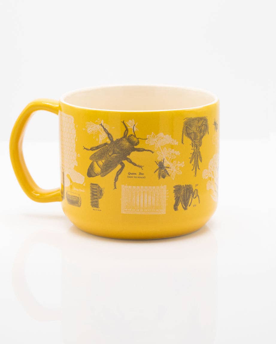 Oggetto regalo di design – Mug Abeille (430 ml) – produit scientifique Cognitive Surplus EU, vue 2