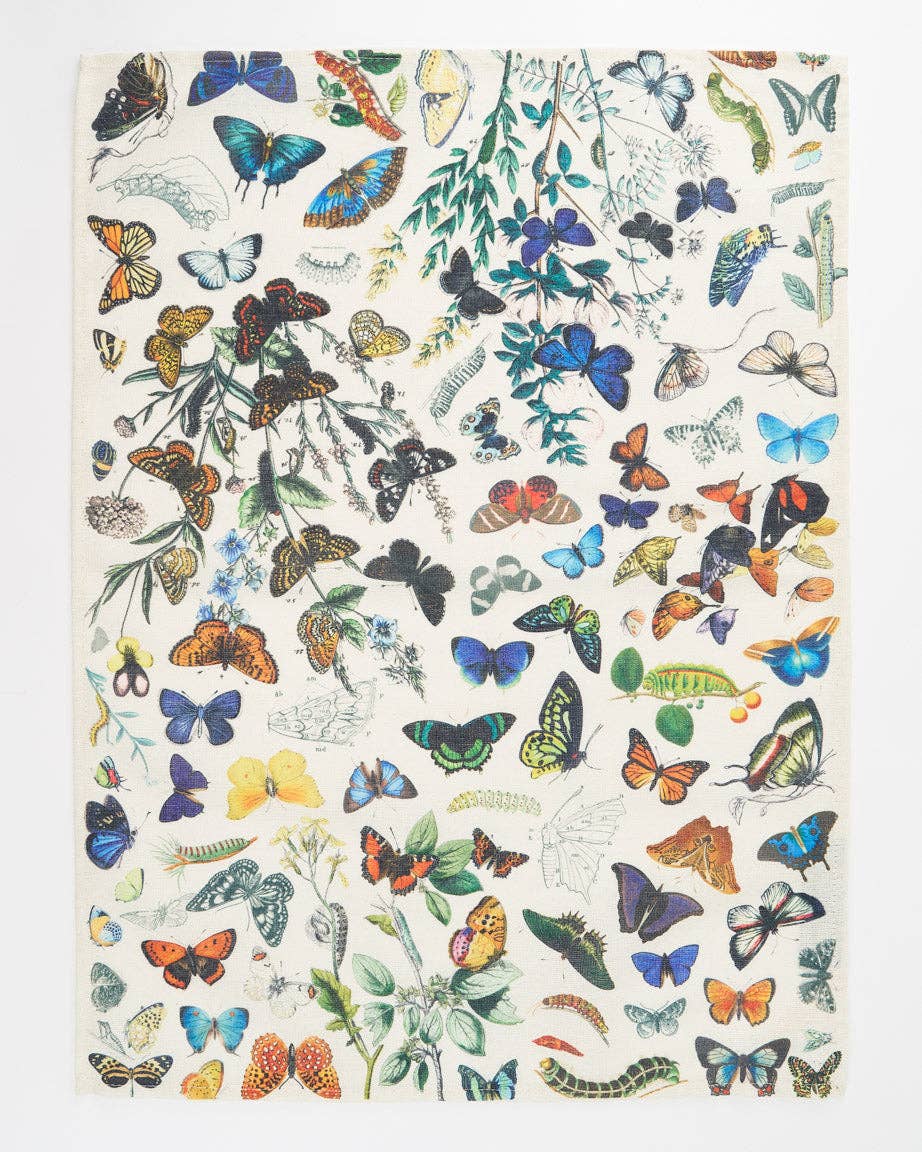 Oggetto regalo di design – Torchon Papillon – produit scientifique Cognitive Surplus EU, vue 1