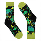 Chaussettes Monstres Marins Verts