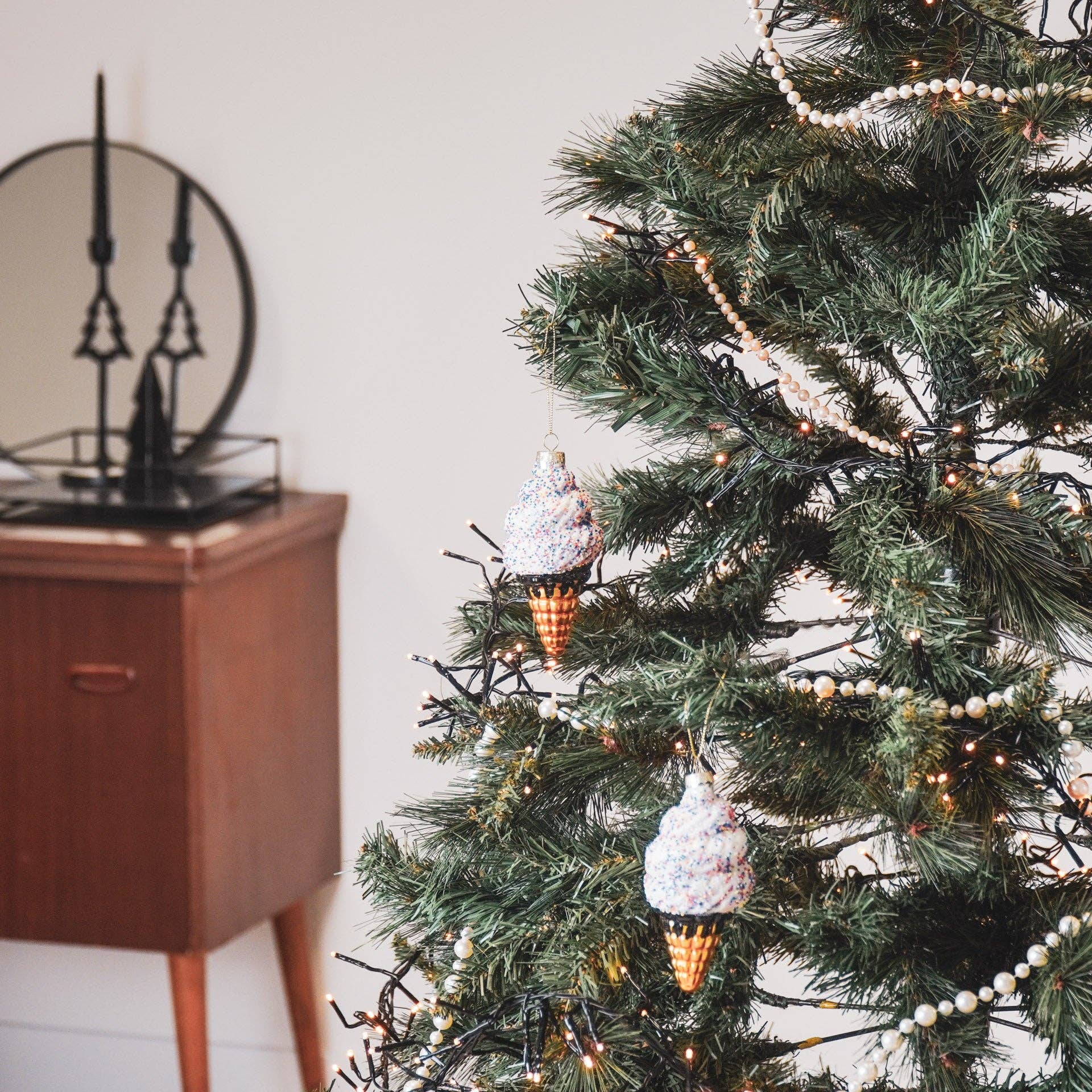 Oggetto regalo di design – boule de noel icecream 