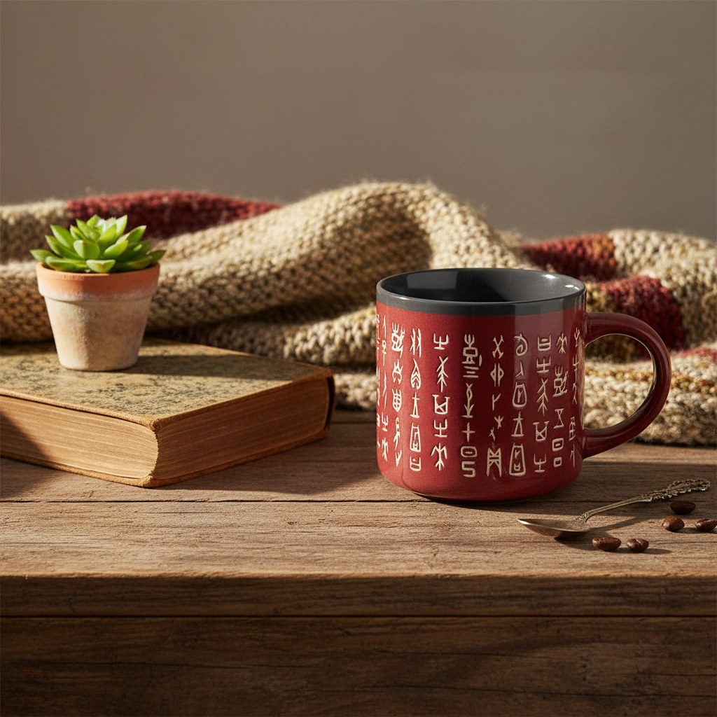 Mug Écriture Ossécaille (430 ml) | Design e regali originali