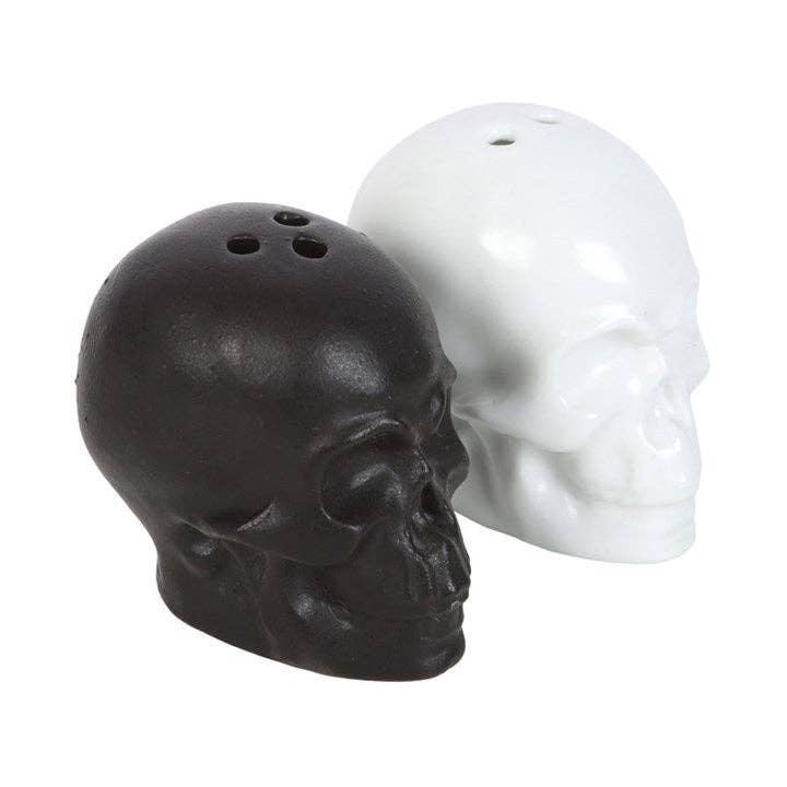 Salière et poivrière Gothic Skull | Design e regali originali