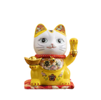 tirelire chat chanceux jaune lcc