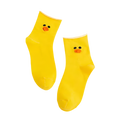 Gelbe Entensocken