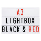 a3 cinematic lightbox black 