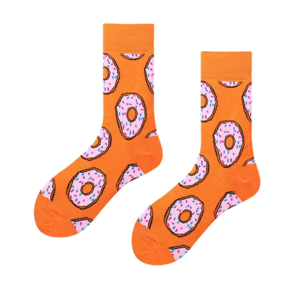 Oggetto regalo di design – chaussettes donuts roses mrcol SOX FOOD 006 75268172