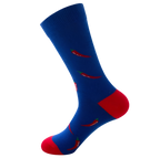 Design-lahja – chaussettes piments rouges mrcol