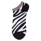 chaussettes courtes zebrees