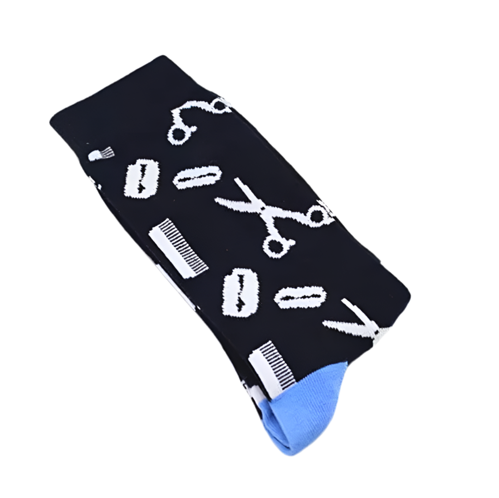 Oggetto regalo di design – chaussettes barbier mrcol