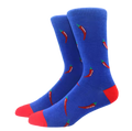 Design-lahja – chaussettes piments rouges mrcol