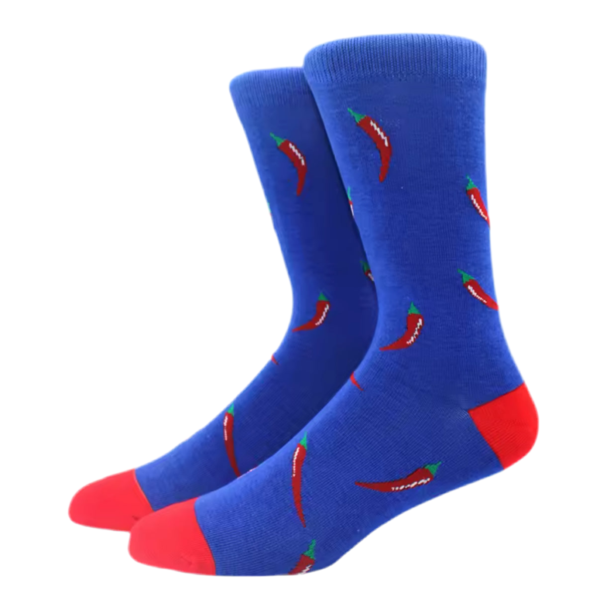 Design-lahja – chaussettes piments rouges mrcol