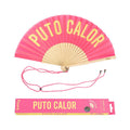 Éventail « Puto calor » Rose – Fisura