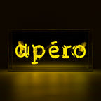 'Apéro' Glass Neon Sign