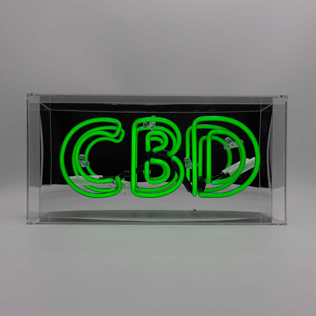 'CBD' Neon Sign