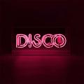 Disco' Glass Neon Sign - Pink