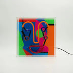 neon memphis face locomocean 