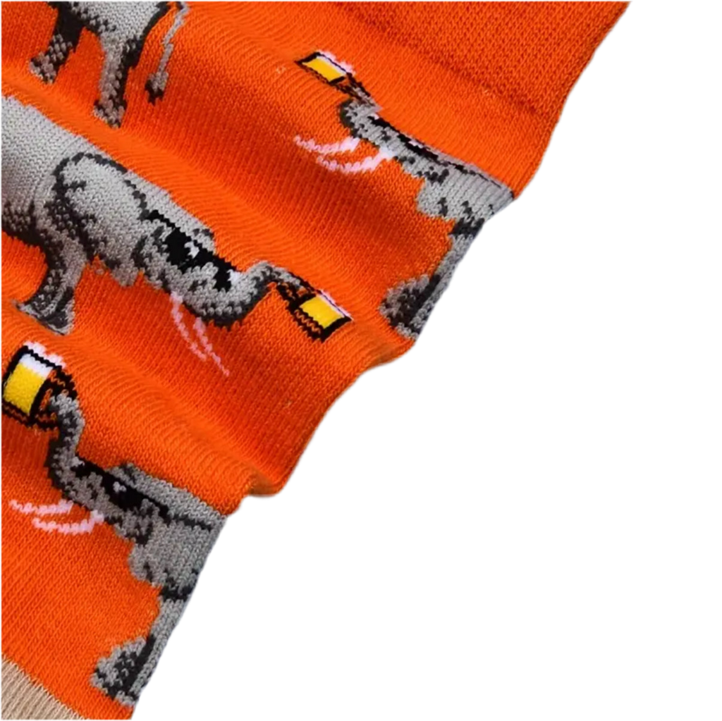 Oggetto regalo di design – chaussettes elephants avec pintes mrcol