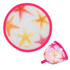 Éventail Pliable Imprimé Étoiles de Mer – Fisura