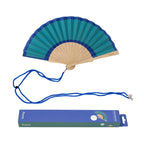 Éventail Mini Vert et Bleu – Fisura