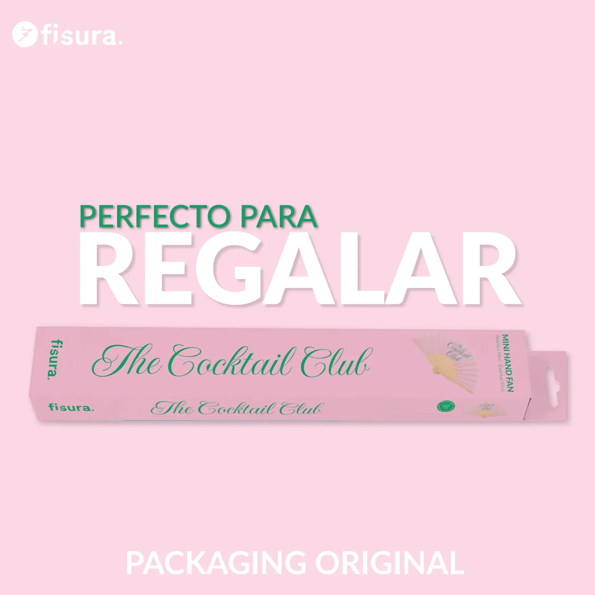 Éventail Mini « The cocktail club » – Fisura – vue 6
