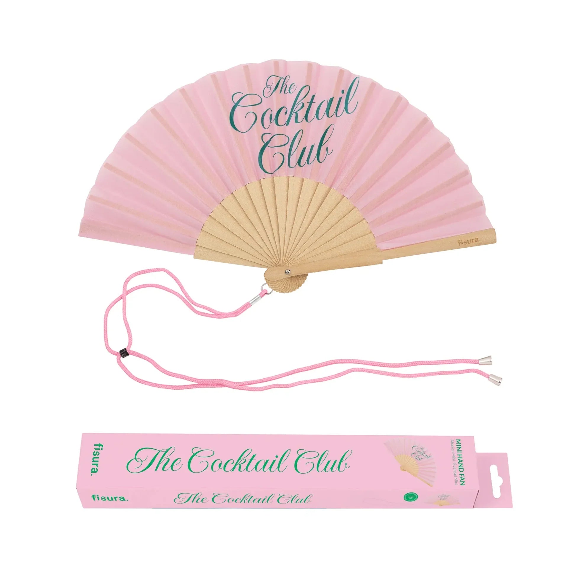 Éventail Mini « The cocktail club » – Fisura