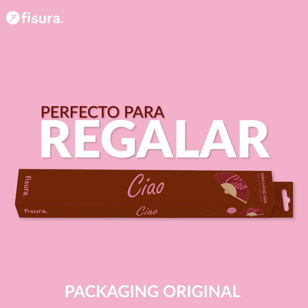 Éventail Mini « Ciao » – Fisura – vue 6