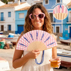 Éventail Imprimé Sardines – Fisura – vue 4
