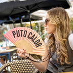 Éventail « Puto calor » Dégradé Sunset – Fisura – vue 2