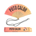 Éventail « Puto calor » Dégradé Sunset – Fisura