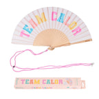 Éventail « Team calor » Beige – Fisura