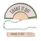 Éventail « Shake it off » Rose – Fisura