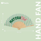 Éventail « Matcha club » – Fisura – vue 6