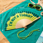Éventail « I’m not a tourist » – Fisura – vue 5