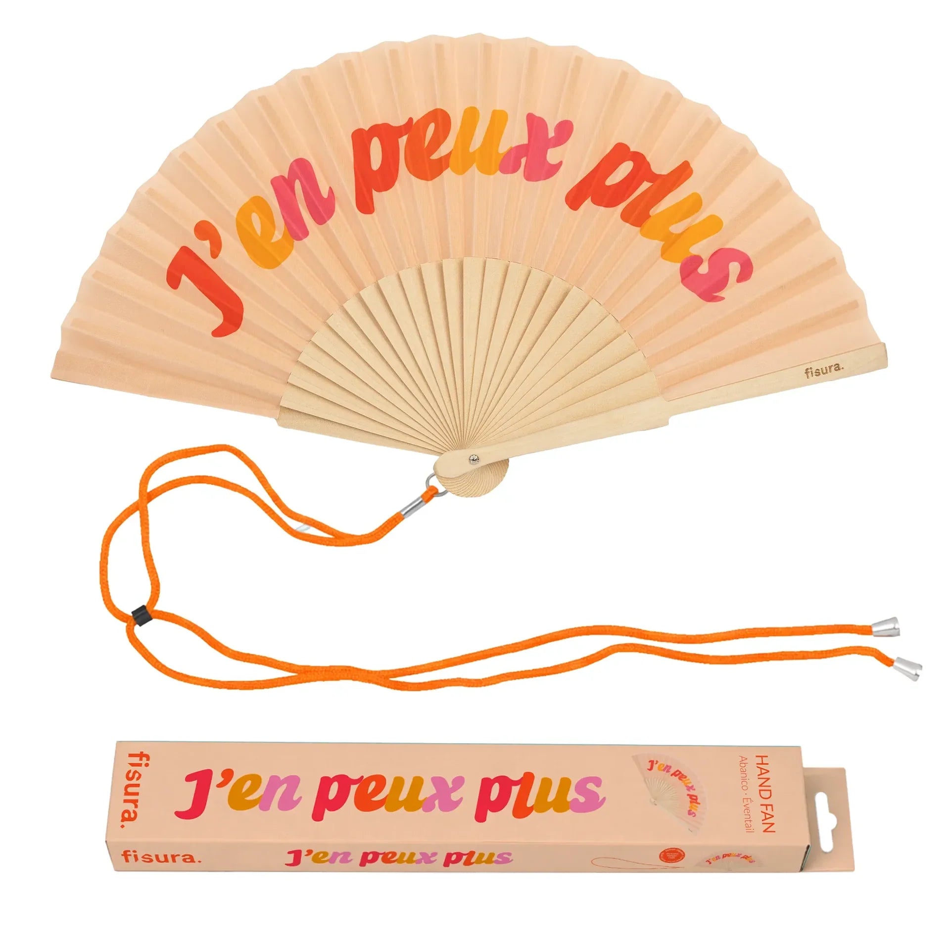 Éventail « J'en peux plus » – Fisura