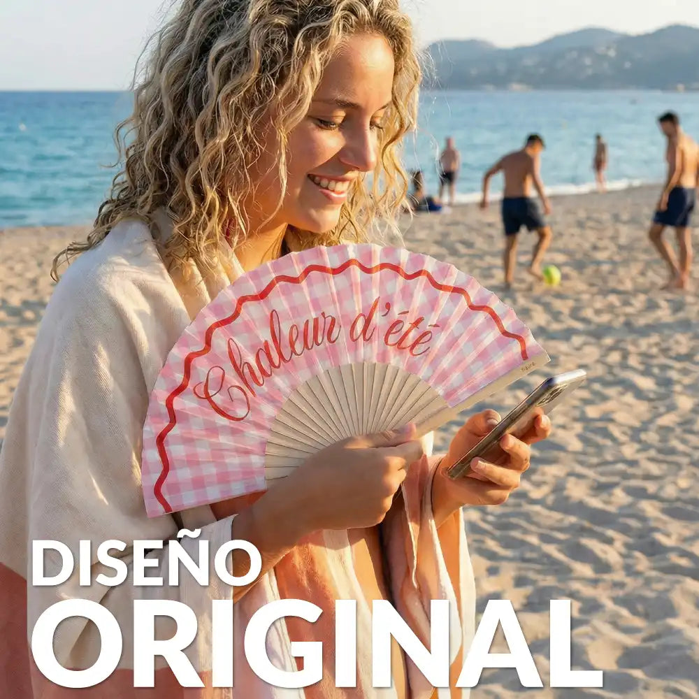 Éventail « Chaleur d’été » – Fisura – vue 2