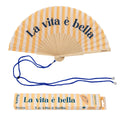 Éventail « La vita è bella » – Fisura