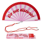 Éventail Imprimé « Do not disturb » – Fisura