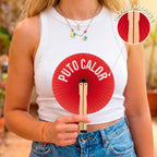 Éventail Pai Pai « Puto calor » – Fisura – vue 4