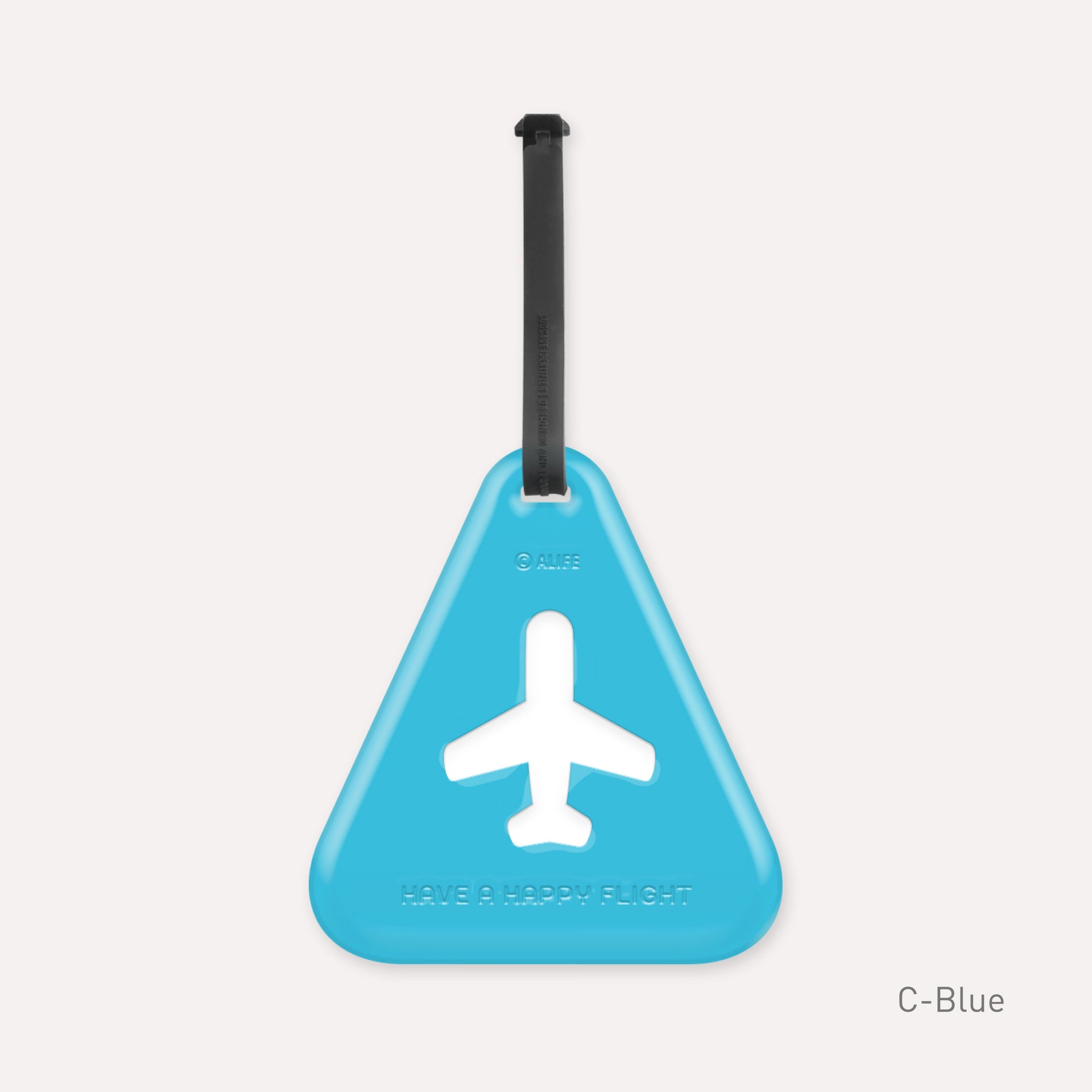 Etiquette de bagage triangle – vue produit 5