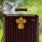 Etiquette de bagage Koala Sydney – vue principale