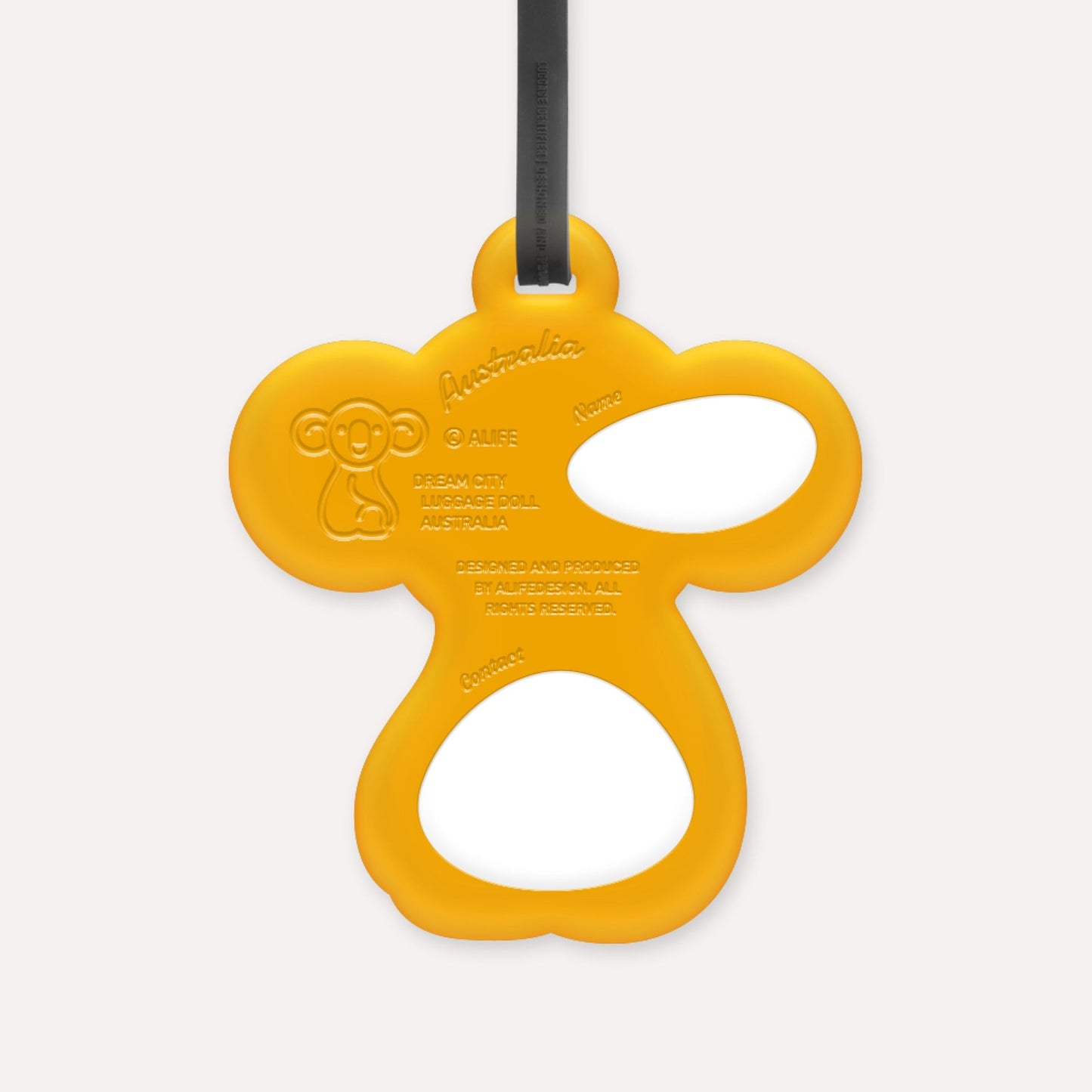 Koala Sydney luggage label